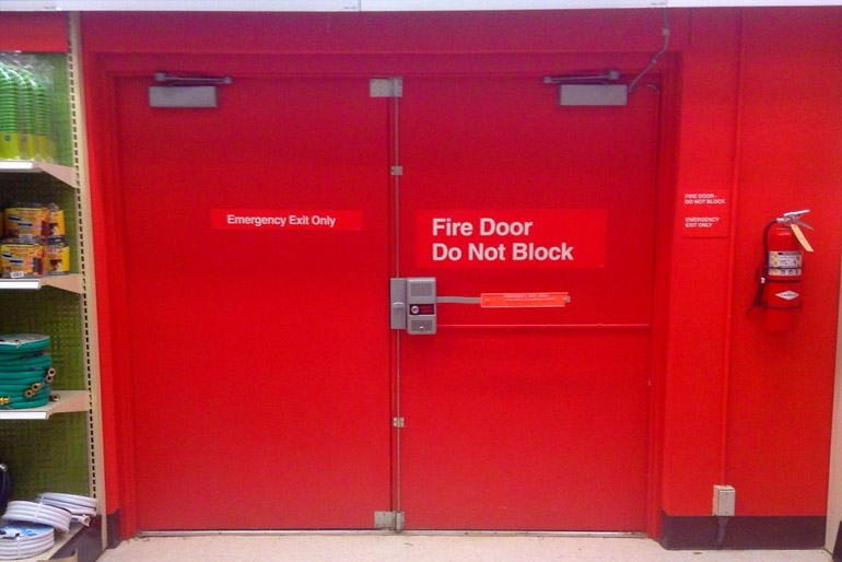 A tűzgátló beltéri ajtók ugyancsak több rétegből épülnek fel.